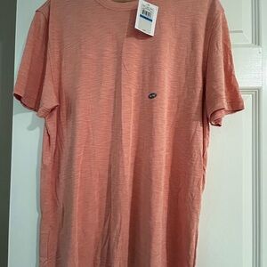 NWT Van Heusen Salmon Pink Short Sleeve Tee